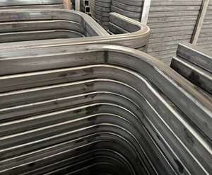 Tubo de metal de precisión personalizado CNC, doblado, laminado y servicio de soldadura, piezas de fabricación de chapa metálica, marco de curva de tubo de metal personalizado - Product Image 3