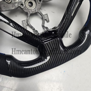 Nouveaux produits : Volant en cuir perforé en fibre de carbone compatible avec les voitures Infiniti G27 G37 - Product Image 6