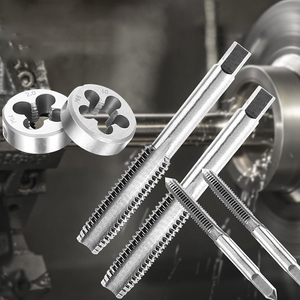 Vòi và chết 110 pcs Metric thép threading <span class=keywords><strong>Die</strong></span> Set Tungsten thép có thể điều chỉnh với lưu trữ trường hợp - Product Image 3