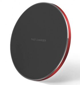 <b>Wireless</b> Charger Smart Phone 15W Portable Aluminum Alloy Desktop LED Light <b>Wireless</b> Fast Charging Station - Product Image 5