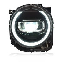 Faros Delanteros YX Eficientes de 6000K para Jeep Renegade 2016-2021, 12V, Diseño Ligero de ABS, Instalación Plug-and-Play