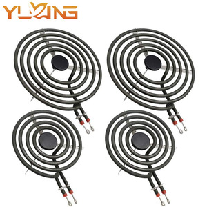 Kit de 4 éléments chauffants électriques en acier inoxydable de haute qualité MP15YA MP21YA pour cuisinière et four, 6/8 pouces - Product Image 2