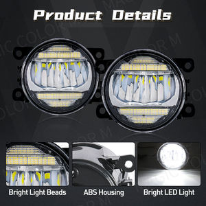 Ampoules LED OEM avec feux de jour pour voitures, feux de brouillard LED, lumière blanche pour <span class=keywords><strong>Ford</strong></span>, Honda, feux de brouillard haute luminosité universels - Product Image 5