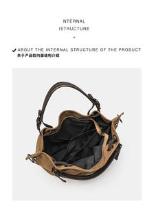 Bolsos de Lona Personalizados de Marca Casual para Mujer, Estilo Vintage, Escolares, con Correa Ajustable, Bolsos de Mensajero para Mujer - Product Image 6