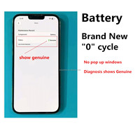 Batterie de téléphone portable neuve rechargeable 0 cycle, décodage sans diagnostic de bruit (NO pop), compatible avec les modèles 17, 16, 15, 14, 13