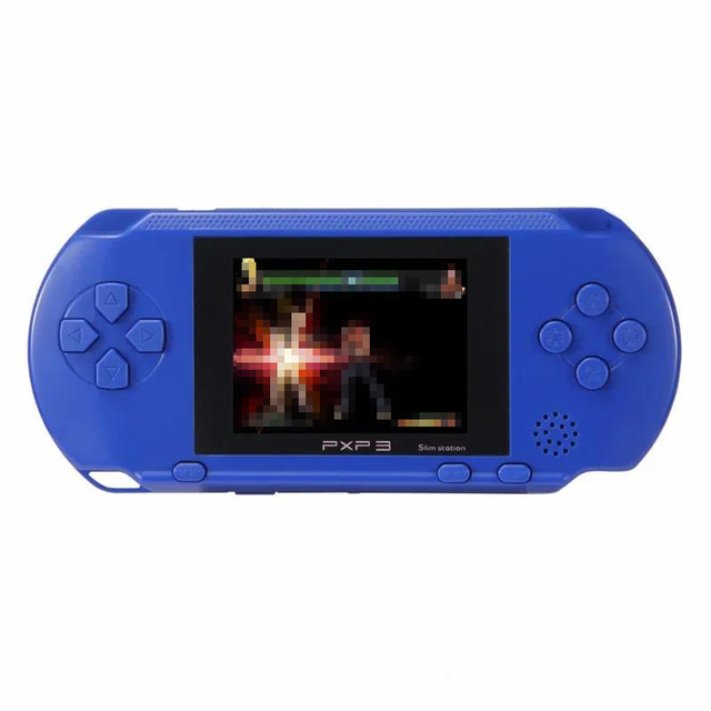 3 Inch 16 Bit PXP3 Slim Station Video Games Player Handheld Gaming Card Console Built-in 150 Classic Games Handheld Game Console