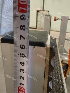 SANDE Venta Carro de instalación de aluminio de 4 ruedas Condición Taller de piedra Losa de granito Encimera Carro móvil - Product Image 2