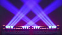 Luces LED de haz de 12 piezas y 60W con enfoque ajustable, matriz de lavado de color para ambiente de conciertos/bares, Thousand-Handed Guanyin