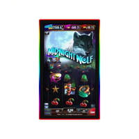 Nuevo Monitor LED con pantalla táctil de 21/32/43/55in con DVI USB Juego de habilidad Mach Curved LCD Feat