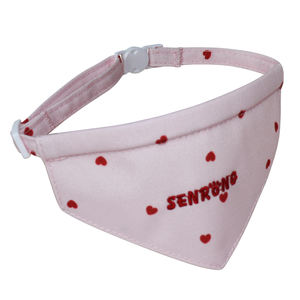 Babero triangular retráctil universal con botón para mascotas, toalla para la saliva de gatos y perros, suministros para mascotas, vietnamita - Product Image 4