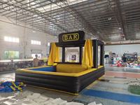 Bar de piscine gonflable en PVC pour adultes, type tente flottante pour fêtes à la plage et événements aquatiques