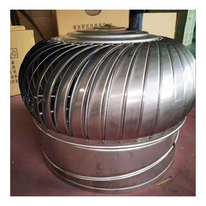 Trọng Lượng Thấp Thép Không Gỉ Gió Driven Turbine Air Roof Quạt Thông Gió Hình Thức Nhà Máy - Product Image 1