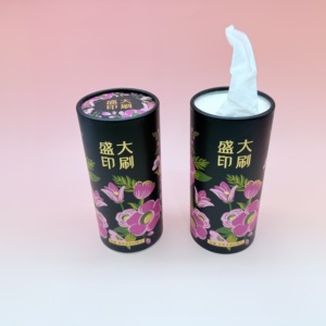 Offset di carta velina uso quotidiano personalizzato e carta fantasia in contenitore a tubo tondo per auto e edicole - Product Image 5