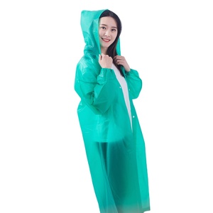 Reutilizable plegable impermeable mono capucha larga lluvia impermeable impremeables para lluvia abrigo para los hombres