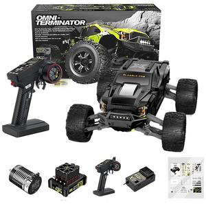 Camion monstre RC en <span class=keywords><strong>fibre</strong></span> de carbone Rlaarlo RZ001B-C à l'échelle 1/10, tout-terrain, brushless, étanche, ESC, gyroscope, supports d'amortisseurs CNC - Product Image 1