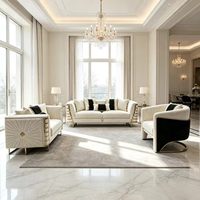 Ensemble de canapés sectionnels carrés en velours crème, design minimaliste moderne, matelassage losanges, pieds en métal doré, rembourrage en éponge, pour hôtels et appartements