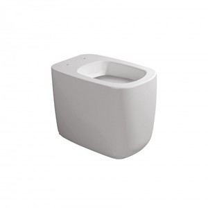 Flaminia Monò moderno Design europeo One-Piece WC Back to Wall con ciotola allungata per bagno o Villa materiale metallico - Product Image 2