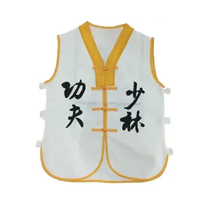 Luo Han chaleco uniforme alta cantidad OEM tradicional kung fu shaolin Luohan chaqueta