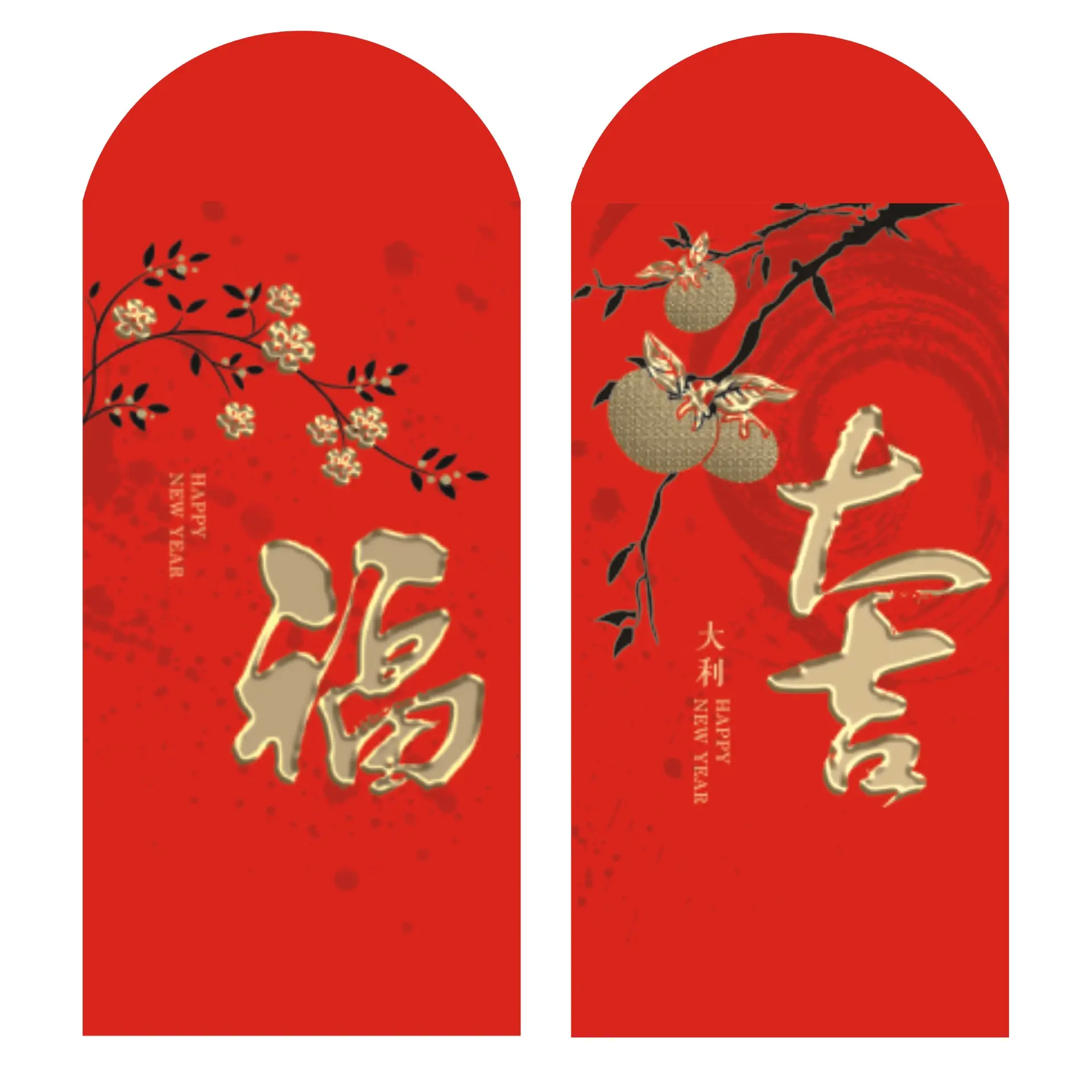 2022 custom design ang bao Chinese New Year red packet envelope