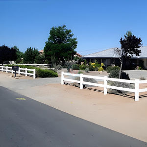 Clôture d'arène équestre <span class=keywords><strong>en</strong></span> <span class=keywords><strong>PVC</strong></span> personnalisée de 6 pieds, 8 pieds, 12 pieds, composite <span class=keywords><strong>en</strong></span> vinyle de haute qualité, clôture de jardin blanche, <span class=keywords><strong>kit</strong></span> de portail et de poteaux <span class=keywords><strong>en</strong></span> plastique - Product Image 6