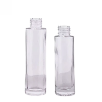 Fabricant en vente directe de flacons cosmétiques en verre pour sérum, essence liquide et huile essentielle, avec compte-gouttes et impression sérigraphique
