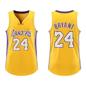 Thời trang mới # 24 Bryant Đen Trắng Vàng Tím REV Đen Vàng Rev 30 Thương hiệu Áo bóng rổ thêu Logo - Product Image 1