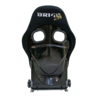 Asiento de Carreras Universal de Simulación 9003B de Fibra de Vidrio con Simulador de Movimiento de Coche y Cuero PVC Brillante