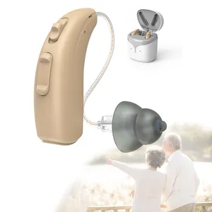 Trending Products 2023 New Arrivals Electon Aparato Auditivo Manufacturing Hearing Aid Digital Rechargeable Mini Ric Hear Aid