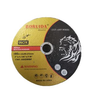 9 אינץ 'סיליקון עמיד דיסק חיתוך/גלגל איכות גבוהה עבור סגסוגת פלדה נירוסטה קשיות גבוהה oem להתאמה אישית - Product Image 1