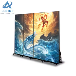 LEDIUP layar Poster elektronik LED kustom peralatan iklan cerdas layar LED untuk promosi komersial - Product Image 5