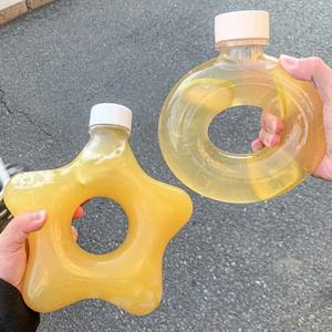 Botella de Plástico PET de 500ml con Forma de Estrella, Tapa de Rosca, Impresión de Pantalla y Logotipo Personalizado para Té con Leche, Jugo y Refrescos, Venta al Por Mayor - Product Image 6