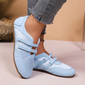 Scarpe da Donna alla Moda Rosa Chiaro con Doppio Velcro, <span class=keywords><strong>Ballerine</strong></span> Mary Jane, Scarpe Casual Basse per Ragazze - Product Image 4