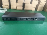 PDU Rak 19" dengan Outlet C13/C19/Schuko/NEMA, Pemantauan IP Cerdas, Kontrol Hidup/Mati Individual, Layar LCD, Elektromagnetik