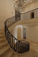 CBMmart, balustrades d'escalier en fer forgé européen de haute qualité sur mesure pour balcon de villa