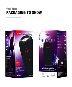 Aspor A665 loa không dây ngoài trời không dây di động loa chống thấm nước loa siêu trầm loa bass nặng - Product Image 6