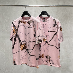 Camiseta de Verano para Hombre, Nueva Llegada, 240 g/m², 59.5% Algodón, 40.5% Poliéster, Diseño de Ramas, Cuello Redondo, Estilo Informal y Moderno, Manga Corta - Product Image 4