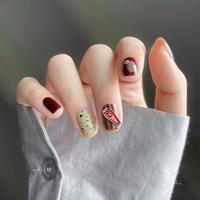 Breloques 3D en alliage métallique pour nail art, motifs Crâne, Fantôme, Diable, Araignée, style Gothique, pour femmes et filles, accessoires de manucure DIY et de salon, colorées, marque Weiju