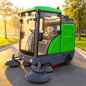 Nueva barredora <span class=keywords><strong>de</strong></span> calles eléctrica autopropulsada ConTour Factory <span class=keywords><strong>de</strong></span> 2000W, alta movilidad, fácil operación, plataforma lateral - Product Image 1
