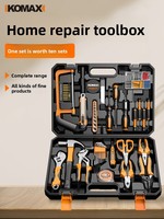 Boîte à outils domestique multifonctionnelle pour électriciens, kit de réparation de matériel, multimètre pleine taille pour voiture, ensemble d'outils pour la maison et l'extérieur