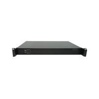 Entrega rápida 1U Rack PC industrial 6-9th gen I3/i5/i7 LGA1151 2 * i211AT LANs 6COM compatible con H310C/B365 Rackmount PC industrial