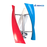 800w 1kw 2kw 5kW 12V 24V 48V éolienne petite turbine éolienne à axe vertical