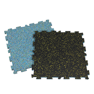 공장 직접 체육관 연동 고무 퍼즐 매트 방음 충격 흡수 가정용 체육관 방수 실내 거품 고무 - Product Image 6