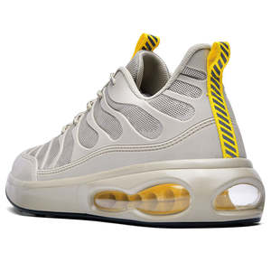 Chaussures de course tricotées pour hommes OEM, légères, avec amorti, logo personnalisé - Product Image 3