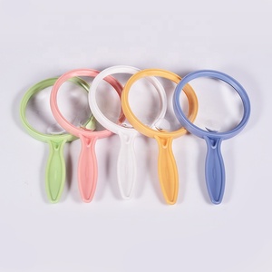 Kính lúp cầm tay có tay cầm phẳng đầy màu sắc, dễ thương, ống kính 75mm có độ rõ nét cao dành cho trẻ em và học sinh - Product Image 6