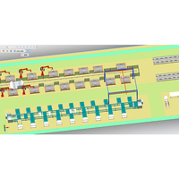 Ligne de production mixte automatique pour armoires de distribution haute/basse tension, machines de découpe de tôles métalliques, capacité de 30 fois/min