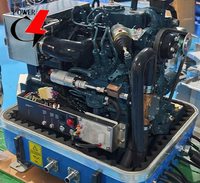 Geräuscharmer 8kW Einphasen-220V-Dieselgenerator für Marine-Anwendungen