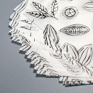 Papier ciré de qualité alimentaire avec logo personnalisé imprimé, résistant à la graisse, pour sandwichs, 30*30cm - Product Image 5