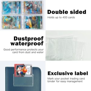 Reliure pour cartes à collectionner <span class=keywords><strong>2022</strong></span> avec 50 pochettes amovibles - Product Image 4