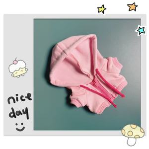 Only doll clothes for Labubu doll, doll clothes and <strong>hat</strong> and shirt set, macaron Labubu doll clothes - Product Image 6