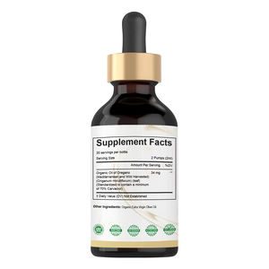 Minyak organik Oregano cairan tetes 70% Carvacrol dukungan imun antioksidan Gut kesehatan ekstrak tanaman Herbal suplemen Oral cair - Product Image 5
